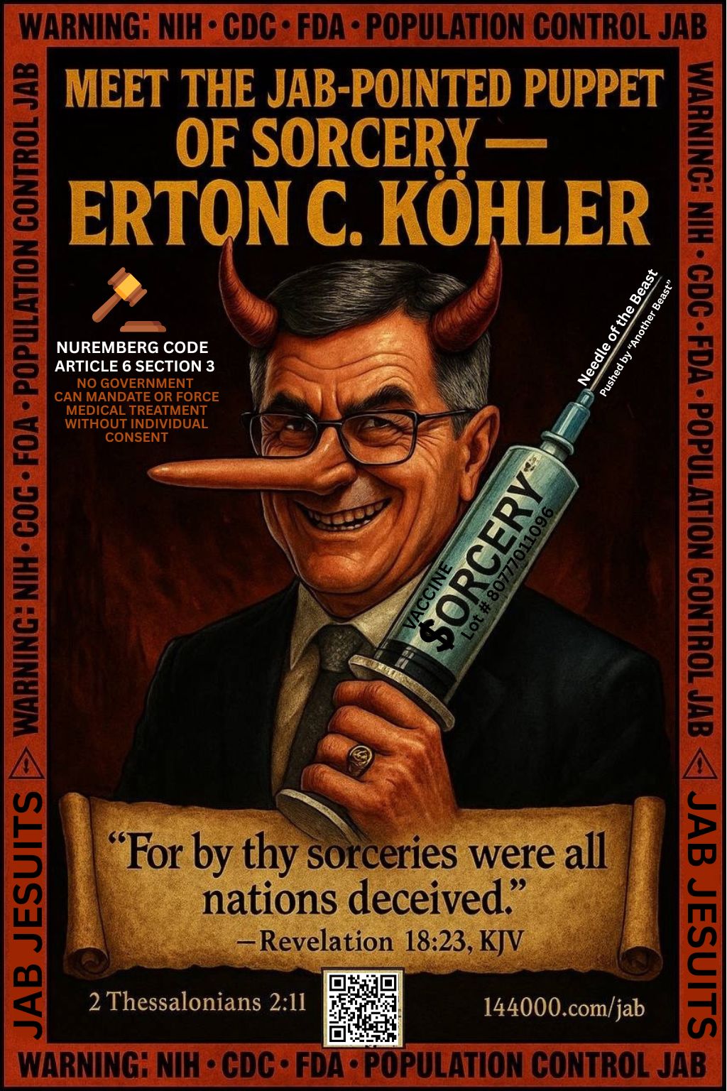 Meet the jab-pointed puppet of sorcery – Erton C. Köhler